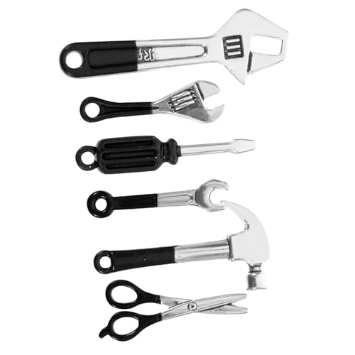 JOINPAYA Puppenhaus-werkzeugset Mini-Legierung Mini- -Reparatur-werkzeugsatz 6-teilig Miniatur-Werkzeuge Für Puppenhaus Und Modellbau JOINPAYA Puppenhaus-werkzeugset Mini-Legierung Mini- -Reparatur-werkzeugsatz 6-teilig Miniatur-Werkzeuge Für Puppenhaus Und Modellbau von JOINPAYA