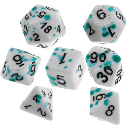 JOINPAYA Mehrseitige Aus Acryl – 7-teiliges Set – Perfekte Party-Requisiten Und Brettspiel-würfelspielzeug von JOINPAYA