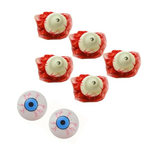 JOINPAYA 7 Stück Halloween-Partybevorzugung Halloween Halloween Toys Halloween Scherzartikel Gruselige Augäpfel blutige Augäpfel blutige Augen Halloween-Party-Requisite JOINPAYA 7 Stück Halloween-Partybevorzugung Halloween Halloween Toys Halloween Scherzartikel Gruselige Augäpfel blutige Augäpfel blutige Augen Halloween-Party-Requisite von JOINPAYA