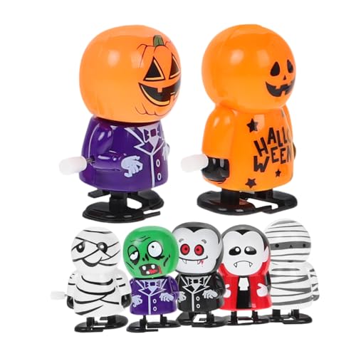 JOINPAYA 7 Stück Halloween-aufziehspielzeug Aufziehen Spinne Animatronik Halloween-Aufzug Musical Augapfel Federnd Streich Matschig Schmuckstücke Zappeln Trick Monster Gefälscht Plastik von JOINPAYA