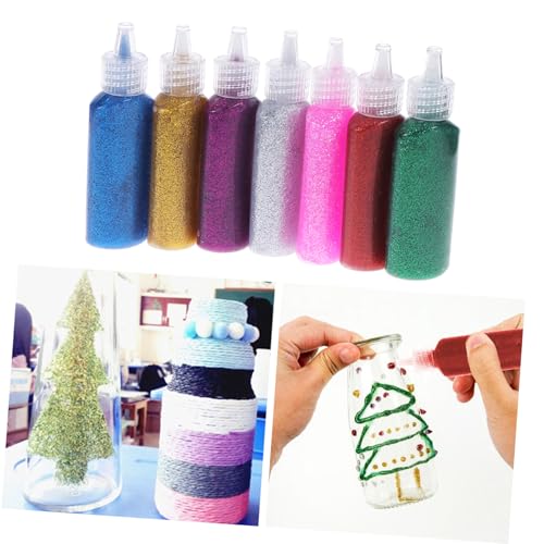 JOINPAYA 7-teiliges Set Glitzerkleber Kunst Für Malset Für Kinderkleber Bastelsets Für Bastelkleber Für Bastelset Für Kinderhandwerk von JOINPAYA