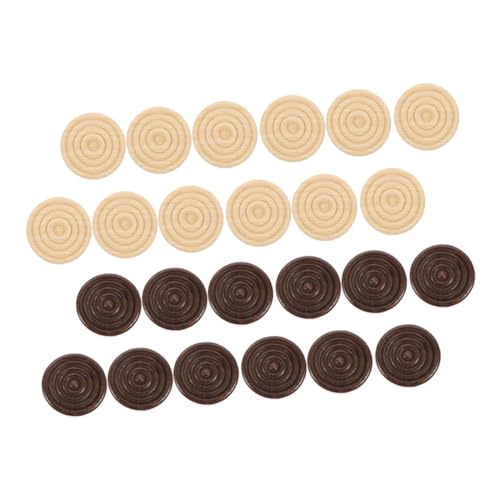 JOINPAYA 72 Stück Holz Schach Figuren Schach und Dame Spielsteine Langlebiges Holz Ersatzteile Brettspiel Zubehör für Familie und Freunde JOINPAYA 72 Stück Holz Schach Figuren Schach und Dame Spielsteine Langlebiges Holz Ersatzteile Brettspiel Zubehör für Familie und Freunde von JOINPAYA