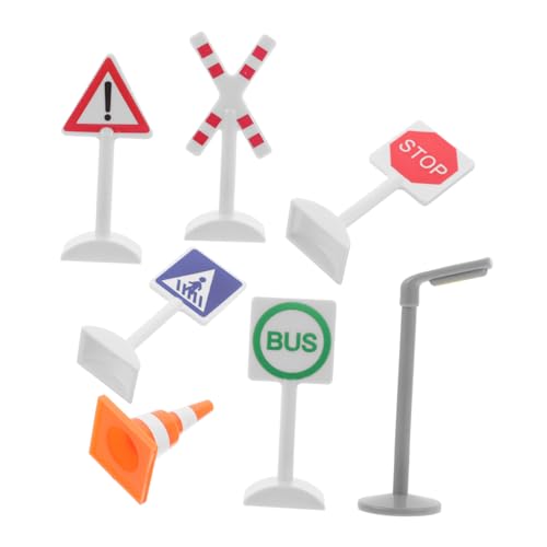 JOINPAYA 7st Verkehrszeichen- Mini-konstruktionsspielzeug Straßensperre Mini-stoppschild Zug Partyartikel Straßenspielzeug Kleine Konstruktionsspielzeuge Eisenbahnspielzeug Plastik JOINPAYA 7st Verkehrszeichen- Mini-konstruktionsspielzeug Straßensperre Mini-stoppschild Zug Partyartikel Straßenspielzeug Kleine Konstruktionsspielzeuge Eisenbahnspielzeug Plastik von JOINPAYA