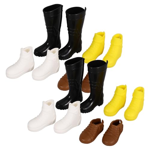 JOINPAYA Puppenkleidung Und Accessoires Miniatur-Schuhe Spielzeug Für Jungen Und Mädchen Dekorative Miniatur-Schuhe Für Puppen JOINPAYA Puppenkleidung Und Accessoires Miniatur-Schuhe Spielzeug Für Jungen Und Mädchen Dekorative Miniatur-Schuhe Für Puppen von JOINPAYA