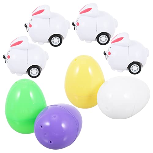 JOINPAYA 8sätze Easter Car Toys Mit Bunten Ostereiern Kreatives Spielzeug Für Junge Mädchen Für Ostern Feiern Und Geschenkverpackungen von JOINPAYA