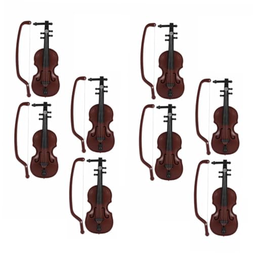 JOINPAYA 8 Sätze Mini-Geige Kleinste Geige Miniaturgeige Violine Miniaturinstrumente Kleine Geige Musikinstrumentenmodell Puppengeige Winzige Geige Mit Weihnachtsrequisiten Brown Abs JOINPAYA 8 Sätze Mini-Geige Kleinste Geige Miniaturgeige Violine Miniaturinstrumente Kleine Geige Musikinstrumentenmodell Puppengeige Winzige Geige Mit Weihnachtsrequisiten Brown Abs von JOINPAYA