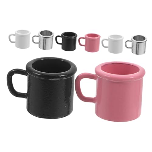 JOINPAYA 8stücke Teiliges Miniatur Kaffee Und Teetassen Legierung Für -Dekoration Für Spielzeugküche Kreative Fotografie Und Sammlerstücke Und Schwarz JOINPAYA 8stücke Teiliges Miniatur Kaffee Und Teetassen Legierung Für -Dekoration Für Spielzeugküche Kreative Fotografie Und Sammlerstücke Und Schwarz von JOINPAYA