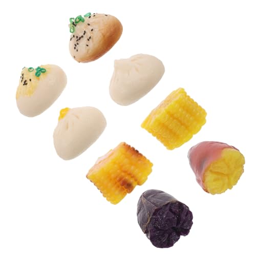 JOINPAYA 8er-Set Küchenspielzeug Für Kinder Künstliches Brot Gedämpftes Gefülltes Brötchen Süßkartoffel-mais-Modelle Für Partydekorationen JOINPAYA 8er-Set Küchenspielzeug Für Kinder Künstliches Brot Gedämpftes Gefülltes Brötchen Süßkartoffel-mais-Modelle Für Partydekorationen von JOINPAYA