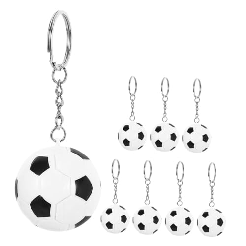 JOINPAYA 8 Stück Sportlicher Fußball Schlüsselanhänger Langlebiges Metall Abs Schwarz-weißes Design Vielseitig als Schlüsselanhänger Taschen Autoanhänger als Partygeschenk und Fanartikel JOINPAYA 8 Stück Sportlicher Fußball Schlüsselanhänger Langlebiges Metall Abs Schwarz-weißes Design Vielseitig als Schlüsselanhänger Taschen Autoanhänger als Partygeschenk und Fanartikel von JOINPAYA