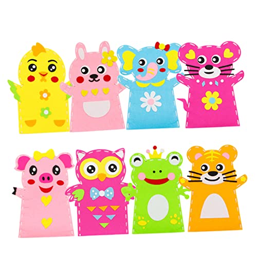 JOINPAYA 8 Stück Stoffhandpuppen -Materialbeutel Puppenspielzeug Fingerspielzeug für Kinderpuppen Handpuppen für Puppenbausatz für Fingerpuppen Yellow JOINPAYA 8 Stück Stoffhandpuppen -Materialbeutel Puppenspielzeug Fingerspielzeug für Kinderpuppen Handpuppen für Puppenbausatz für Fingerpuppen Yellow von JOINPAYA