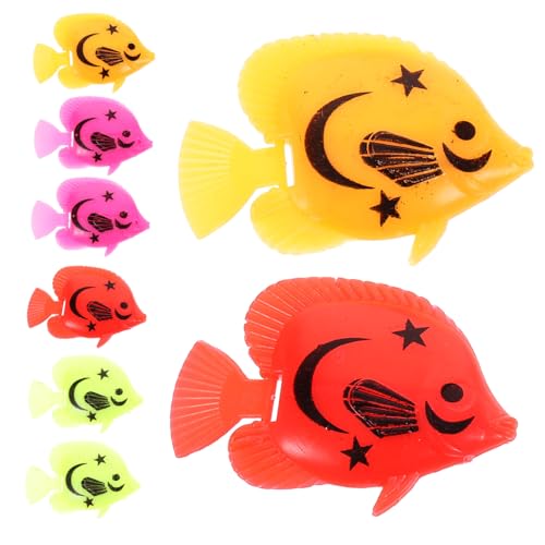 JOINPAYA 8 Stück Teiliges Künstliche Fische für Aquarium Realistische Plastiktierchen zur Dekoration von Aquarien Terrarien für Zufällige Farben JOINPAYA 8 Stück Teiliges Künstliche Fische für Aquarium Realistische Plastiktierchen zur Dekoration von Aquarien Terrarien für Zufällige Farben von JOINPAYA