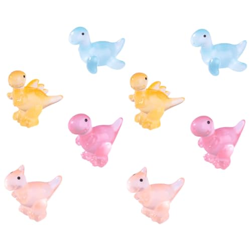 JOINPAYA 8 Stück Teiliges Leuchtende Dinosaurierfiguren Mini Deko für Geburtstagsfeiern Cupcake Topper Garten Dekoration und Lernspielzeug Sicher für Haustiere JOINPAYA 8 Stück Teiliges Leuchtende Dinosaurierfiguren Mini Deko für Geburtstagsfeiern Cupcake Topper Garten Dekoration und Lernspielzeug Sicher für Haustiere von JOINPAYA