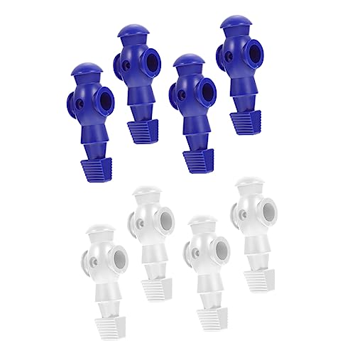 JOINPAYA 8 Stück Teiliges Tischfußball Spieler Figuren Hochwertige Mechanische Puppen für Tischfußballmaschine Installieren und Langlebig Weiß Ersatzteile für Fußballspiele JOINPAYA 8 Stück Teiliges Tischfußball Spieler Figuren Hochwertige Mechanische Puppen für Tischfußballmaschine Installieren und Langlebig Weiß Ersatzteile für Fußballspiele von JOINPAYA