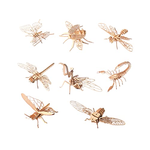 JOINPAYA 8 Stücke Simulation Modell Kid Puzzles Puzzles Modelle Paintng Modell Figur Modell Beige Bambus JOINPAYA 8 Stücke Simulation Modell Kid Puzzles Puzzles Modelle Paintng Modell Figur Modell Beige Bambus von JOINPAYA