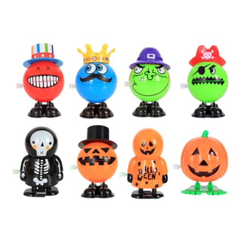 JOINPAYA 8 Stücke Springen Versorgung Halloween Interessant Uhrwerk Aufziehspielzeug Tragbare Desktop Ornament Lieferungen Lustige Kunststoff von JOINPAYA
