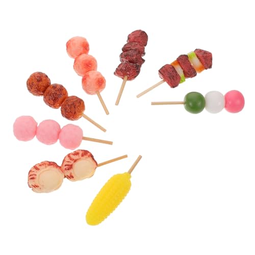 JOINPAYA 8 Teiliges Realistisches Mini Lebensmittelspielzeug 27 X 07 X 05 Zoll Große Grillspieße Und Gegrillte Lebensmittelmodelle – Rollenspiel Für – Kabob Miniatur Foto Requisiten JOINPAYA 8 Teiliges Realistisches Mini Lebensmittelspielzeug 27 X 07 X 05 Zoll Große Grillspieße Und Gegrillte Lebensmittelmodelle – Rollenspiel Für – Kabob Miniatur Foto Requisiten von JOINPAYA