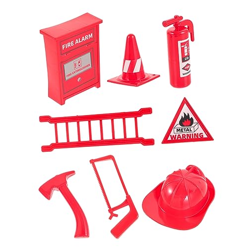 JOINPAYA Spielzeug-feuerlöscher-Set Für Mädchen 8-teiliges Puppenhaus-feuerlöscher-feuerleiter-Set Lernspielzeug Für Jungen Und Mädchen von JOINPAYA