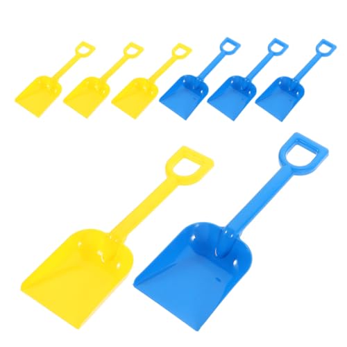 JOINPAYA 8-Teiliges Set Sandschaufel der Kleine Spatenspielzeug Sandspielspielzeug Sandspielzeug Strandspielzeug klein Kleinkind gräbt Kleine Gartenschaufel Plastik von JOINPAYA