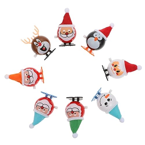 JOINPAYA 8 Teiliges Weihnachtshüpfspielzeug Kleine Weihnachtsspielzeuge Weihnachtsspielzeug Für Lebkuchenmann Aufziehspielzeug Elch Aufziehspielzeug Interessante JOINPAYA 8 Teiliges Weihnachtshüpfspielzeug Kleine Weihnachtsspielzeuge Weihnachtsspielzeug Für Lebkuchenmann Aufziehspielzeug Elch Aufziehspielzeug Interessante von JOINPAYA