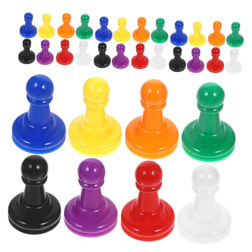 JOINPAYA 80 Stück Brettspielfiguren: Kleine Farbige Schachfiguren Aus Kunststoff – Tischspielfiguren, Spielmarken, Zubehör Für Geburtstags-, Feiertags- Und Festivalpartys JOINPAYA 80 Stück Brettspielfiguren: Kleine Farbige Schachfiguren Aus Kunststoff – Tischspielfiguren, Spielmarken, Zubehör Für Geburtstags-, Feiertags- Und Festivalpartys von JOINPAYA