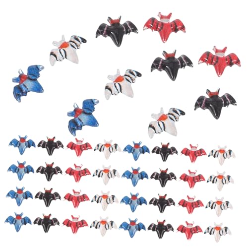 JOINPAYA 80 Stück Halloween Mini Fledermäuse Halloween Puppenhausfiguren Miniaturen Harz Winzige Fledermäuse Gruseliges Cartoon Thema Flache Rückseite Für Heimwerker Basteln JOINPAYA 80 Stück Halloween Mini Fledermäuse Halloween Puppenhausfiguren Miniaturen Harz Winzige Fledermäuse Gruseliges Cartoon Thema Flache Rückseite Für Heimwerker Basteln von JOINPAYA