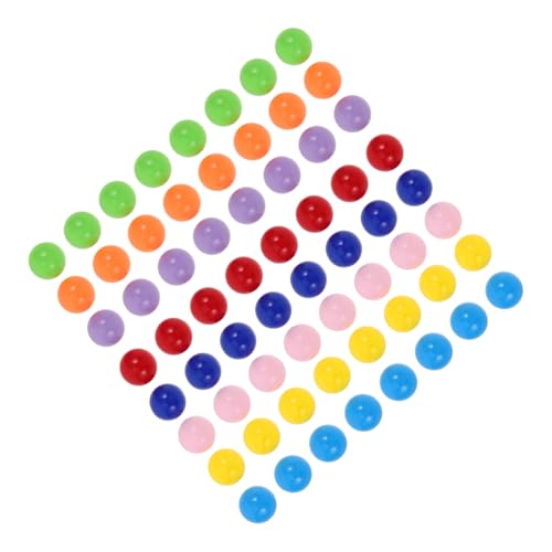 JOINPAYA 80 Stück Murmel Lehrmittel Murmeln Farbige Bälle Farbige Spielbälle Kleine Spiel Requisitenbälle Tischspiel Requisiten Requisiten von JOINPAYA