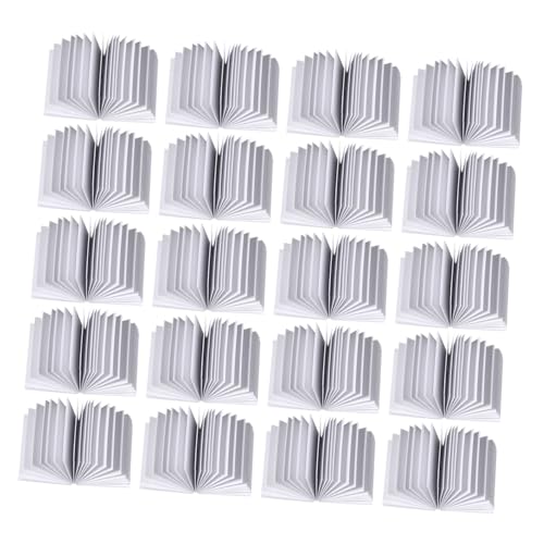 JOINPAYA 80 Stück Teiliges Miniatur-buchset mit Umblätterbaren Seiten Leere Mini-bücher für Puppenhaus Handliches Bastelzubehör Kreative Spielzeugdekoration für DIY Party und JOINPAYA 80 Stück Teiliges Miniatur-buchset mit Umblätterbaren Seiten Leere Mini-bücher für Puppenhaus Handliches Bastelzubehör Kreative Spielzeugdekoration für DIY Party und von JOINPAYA