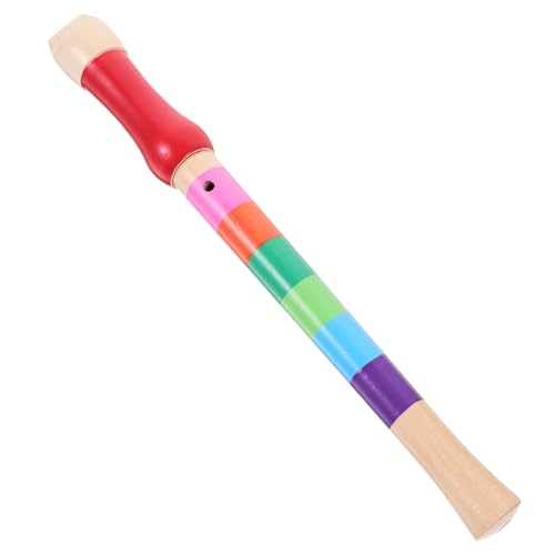 JOINPAYA 8Loch Sopran Blockflöte aus Holz Musikflöte für Anfänger und Profis Blasinstrument von Handkoordination und Flexibilität Farbe Zufällig von JOINPAYA