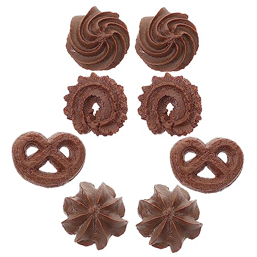 JOINPAYA Künstliche Cookie-Modelle 8 Stück Gefälschte Kekse Miniatur-Ornamente Für Puppenhaus Lebensmittel-Modell- JOINPAYA Künstliche Cookie-Modelle 8 Stück Gefälschte Kekse Miniatur-Ornamente Für Puppenhaus Lebensmittel-Modell- von JOINPAYA
