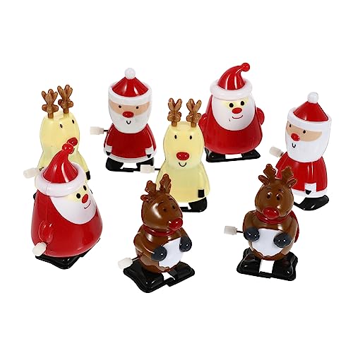JOINPAYA 8er Set Weihnachts Aufziehspielzeug Bunte Cartoon Figuren Mechanische Spielzeuge Für Ideal Als Nikolausgeschenk Und Weihnachtsstocking Stuffers Lehrreiche Unterhaltung JOINPAYA 8er Set Weihnachts Aufziehspielzeug Bunte Cartoon Figuren Mechanische Spielzeuge Für Ideal Als Nikolausgeschenk Und Weihnachtsstocking Stuffers Lehrreiche Unterhaltung von JOINPAYA