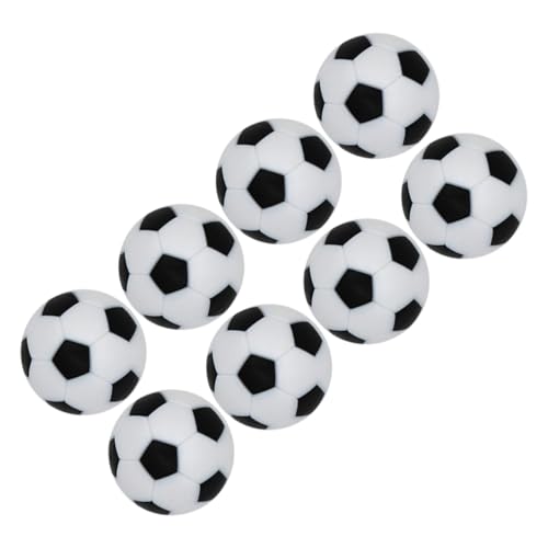 JOINPAYA 8pcs Mini -Foosball -Balls Tisch Fußball Ersatzkugeln Foosball Tisch Desk Soccer Game Bälle Tragbarer Foosball -Tisch -Tisch -fußball -bälle Mini -Foosball -Foosball -Ball Ersatz von JOINPAYA