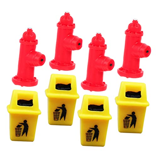 JOINPAYA Miniatur-hydrantenmodell Kleiner Mülleimer für Miniatur-hausprojekte von JOINPAYA