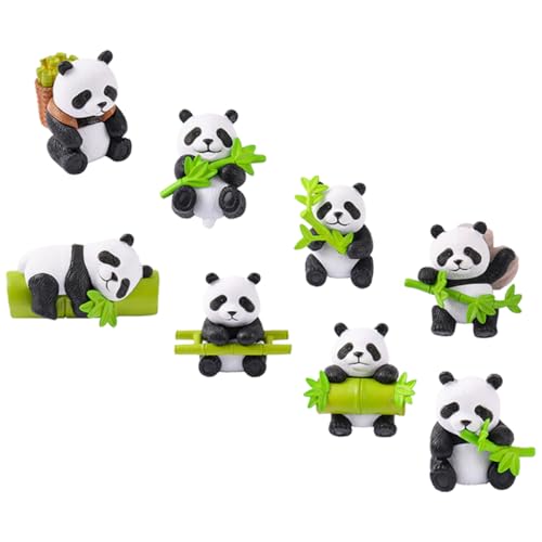 JOINPAYA Realistische Panda-Figur Aus Kunstharz Gartenstatue Dekoration Für Den Außenbereich Panda-Ornament von JOINPAYA