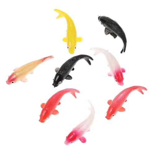 JOINPAYA 8st Puppenhaus-Modell Aquarienfische Aquarium Minifisch Fischtankdekor Puppenhaus Gefälschter Puppenhausmöbel Künstliches Goldfischspielzeug Miniatur Plastik JOINPAYA 8st Puppenhaus-Modell Aquarienfische Aquarium Minifisch Fischtankdekor Puppenhaus Gefälschter Puppenhausmöbel Künstliches Goldfischspielzeug Miniatur Plastik von JOINPAYA