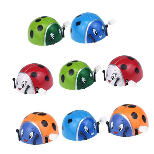 JOINPAYA 8 Stück Aufziehspielzeug Mit Marienkäfer- Uhrwerk Für Kinder Aufziehspielzeug Lernspielzeug Kinderspielset Buntes Spielzeug Zufällige Farbe JOINPAYA 8 Stück Aufziehspielzeug Mit Marienkäfer- Uhrwerk Für Kinder Aufziehspielzeug Lernspielzeug Kinderspielset Buntes Spielzeug Zufällige Farbe von JOINPAYA