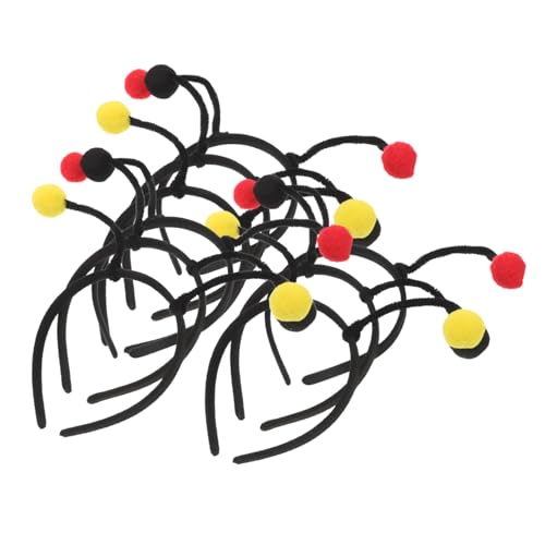 JOINPAYA 9 Stück Teiliges Bienen und Ameisen Antennen Leichte Bunte Kostüm Haarbänder aus Weichem Material für Karneval Schulaufführungen und Outdoor-spielspaß von JOINPAYA