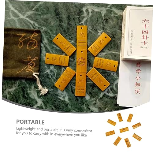 JOINPAYA 9 Stück Teiliges Holz Bagua für Wahrsagerei und Feng Shui Traditionelle Chinesische Divinationskarten aus Sicherem Holz Leicht und Tragbar Geeignet für Anfänger und Dekoration JOINPAYA 9 Stück Teiliges Holz Bagua für Wahrsagerei und Feng Shui Traditionelle Chinesische Divinationskarten aus Sicherem Holz Leicht und Tragbar Geeignet für Anfänger und Dekoration von JOINPAYA