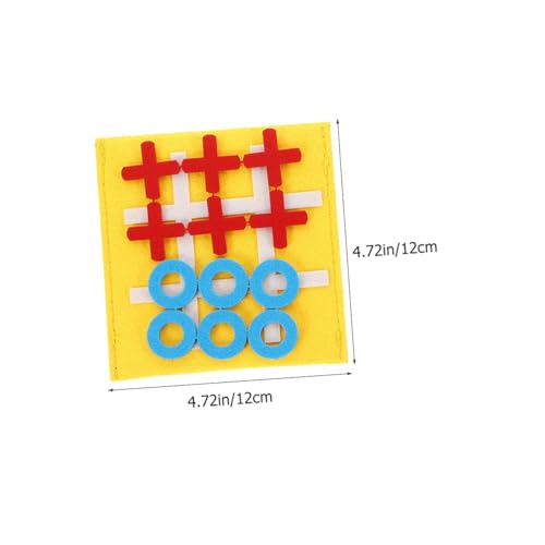 JOINPAYA 9 Stück Teiliges Mini Toe Spielset aus Kindersicherem Filz Interaktives Lernspielzeug für Fördert Strategisches Buntes Tischspiel für Party und Freizeit JOINPAYA 9 Stück Teiliges Mini Toe Spielset aus Kindersicherem Filz Interaktives Lernspielzeug für Fördert Strategisches Buntes Tischspiel für Party und Freizeit von JOINPAYA