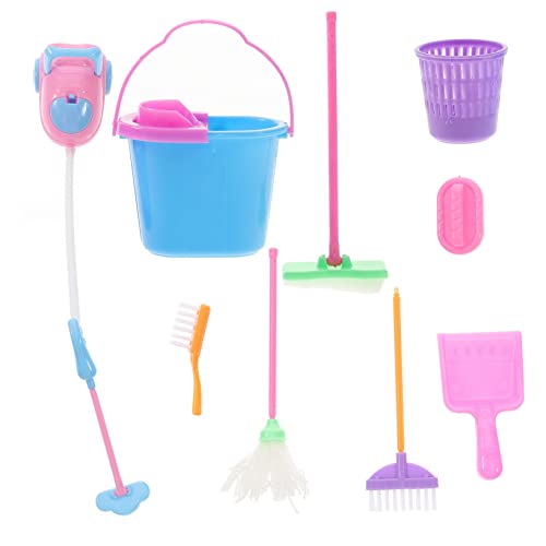 JOINPAYA 9-teiliges Reinigungsset Für Kinder Spielzeug-Besen-Set Für Kleinkinder Farbenfrohes Reinigungsspielzeug Pädagogisches Design Für Kinder Haushalt Spielzeit Zufällige Farbe JOINPAYA 9-teiliges Reinigungsset Für Kinder Spielzeug-Besen-Set Für Kleinkinder Farbenfrohes Reinigungsspielzeug Pädagogisches Design Für Kinder Haushalt Spielzeit Zufällige Farbe von JOINPAYA