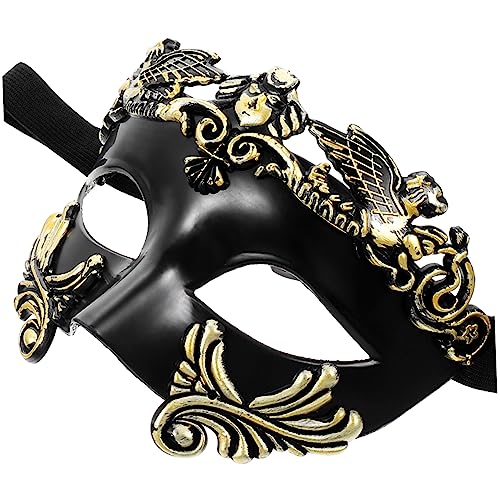 JOINPAYA Halbmaske Halloween Cosplay Horrormaske Im Ägyptischen Stil für Karneval Tanz von JOINPAYA