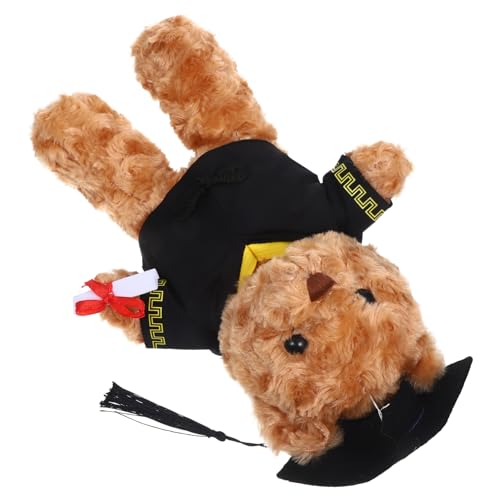 JOINPAYA Abschlussbär Puppe Geschenkspielzeug Plüsch Abschlussbär Plüschbär Abschlussbären Puppen Süßer Plüsch Abschlussbär Ausgestopfte Blumenbären Party Abschlussbär Pp von JOINPAYA
