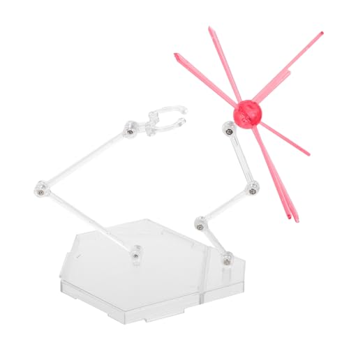 JOINPAYA Actionfigur Ständer mit Effekten Verstellbarer Modellstützhalter für Puppen und Figuren Schnelle Montage und Stabiler Displayständer für Sammlerstücke von JOINPAYA