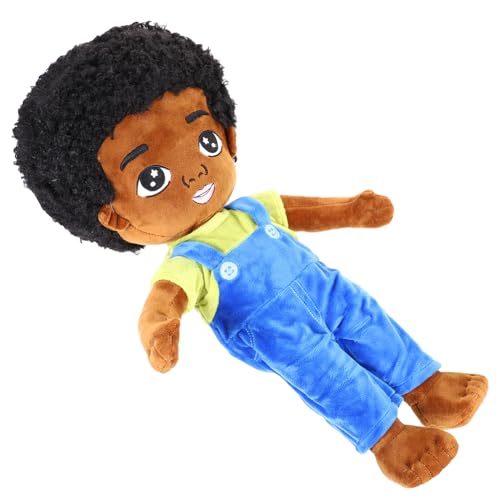 JOINPAYA Afrikanische Junge Plüschpuppe Weiche Stoffpuppe für Beruhigungsspielzeug für und Dekoration Realistische Farben und Ausdrücke JOINPAYA Afrikanische Junge Plüschpuppe Weiche Stoffpuppe für Beruhigungsspielzeug für und Dekoration Realistische Farben und Ausdrücke von JOINPAYA