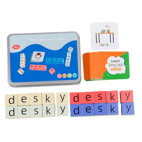 JOINPAYA Alphabet-Puzzle Für Kleinkinder Buchstaben-lernspielzeug Alphabet-Spielzeug Mit Cartoon-wortkartenmustern Junge Mädchen-Puzzle Zum Bildbuchstabieren Holzspielzeug Für JOINPAYA Alphabet-Puzzle Für Kleinkinder Buchstaben-lernspielzeug Alphabet-Spielzeug Mit Cartoon-wortkartenmustern Junge Mädchen-Puzzle Zum Bildbuchstabieren Holzspielzeug Für von JOINPAYA
