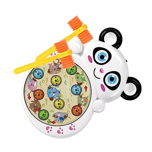 JOINPAYA Interaktives Pädagogisches Schlagspielzeug Musikalischer Hammer Hamster-whacks-Spielzeug Keine Batterie Hand-Auge-koordination des Babys von JOINPAYA