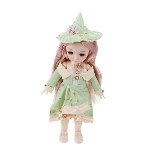 JOINPAYA 30cm Puppe Mit Stil Mintgrün Puppe Puppen Kawaii Spielzeug Bewegliche Gelenke Komplettes Outfit JOINPAYA 30cm Puppe Mit Stil Mintgrün Puppe Puppen Kawaii Spielzeug Bewegliche Gelenke Komplettes Outfit von JOINPAYA