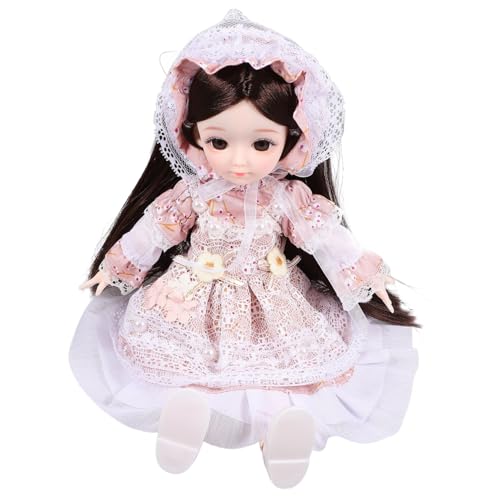JOINPAYA Bjd-gelenkpuppe Prinzessin Puppe Mädchen Kugelgelenkpuppe Süße Puppe Lebendige Puppe Mini-bjd-Puppe Gliederpuppe Im Hawaiianischen Stil Geburtstagsgeschenk Kunststoff von JOINPAYA