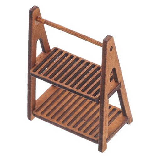 JOINPAYA Brotregal-Ornamente Küchenzubehör Für Puppenstuben Mini-hausblumenständer Puppenhaus-nachttisch Miniatur-bücherregal Mit 2 Regalen Mini-nachttisch Mini-schrankregal Coffee Hölzern JOINPAYA Brotregal-Ornamente Küchenzubehör Für Puppenstuben Mini-hausblumenständer Puppenhaus-nachttisch Miniatur-bücherregal Mit 2 Regalen Mini-nachttisch Mini-schrankregal Coffee Hölzern von JOINPAYA