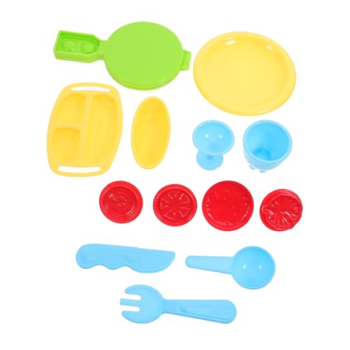 JOINPAYA Buntes Knetwerkzeug Set für Kreatives DIY Plasticine Modellierformen Kit Leichtes Umweltfreundliches Knetzubehör mit Verschiedenen Formen für Fantasievolles und von JOINPAYA