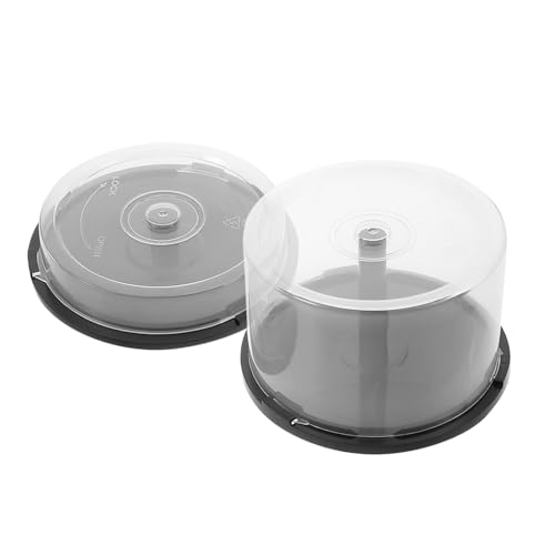 JOINPAYA 2 Stücke DVD Lagerung Fall Große Kapazität Disc Organizer Für Bücher Und Schreibtisch von JOINPAYA
